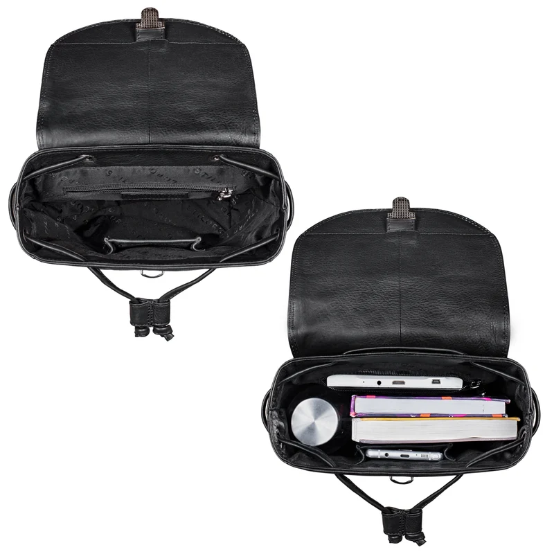 "Odessa" City Backpack Klein Damen Leder