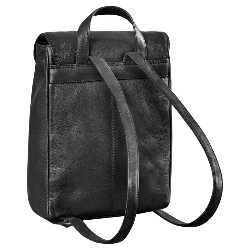 "Odessa" City Backpack Klein Damen Leder