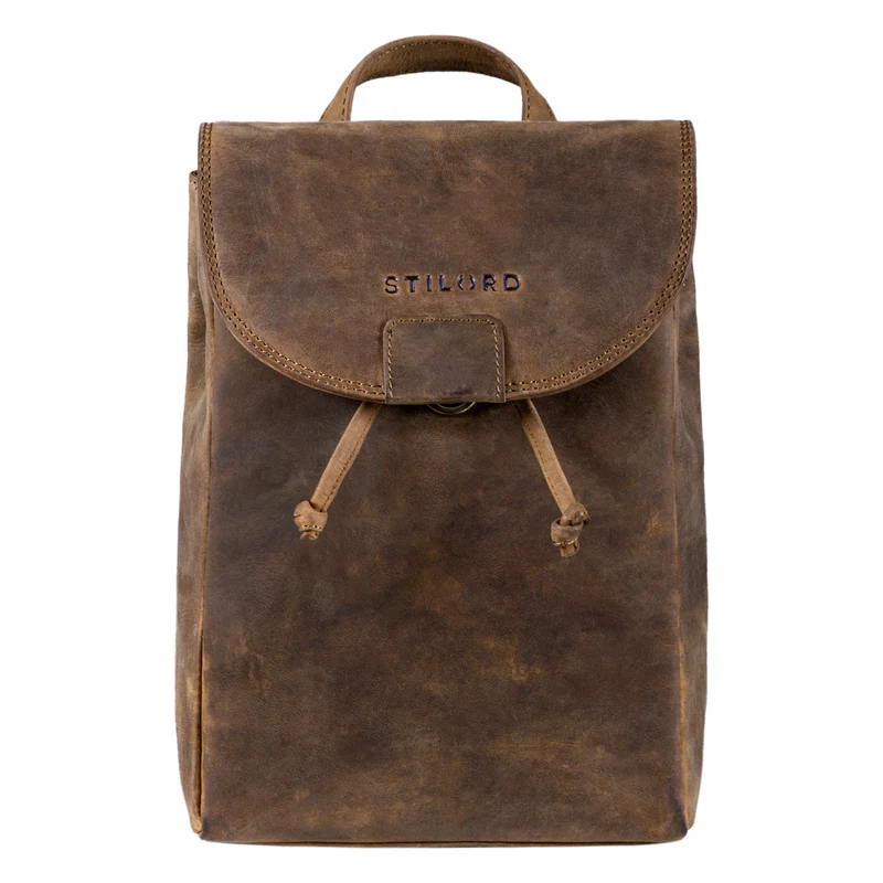 "Odessa" City Backpack Klein Damen Leder