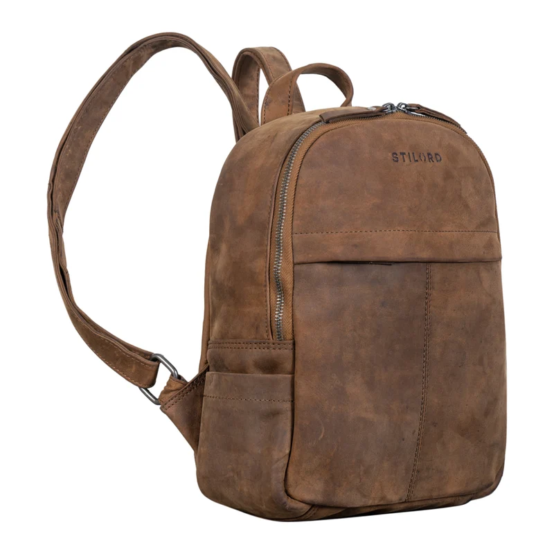 "Ajanita" Damen Leder Rucksack Klein