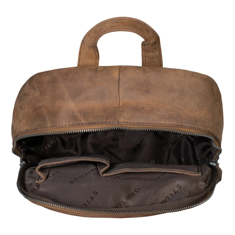 "Ajanita" Damen Leder Rucksack Klein