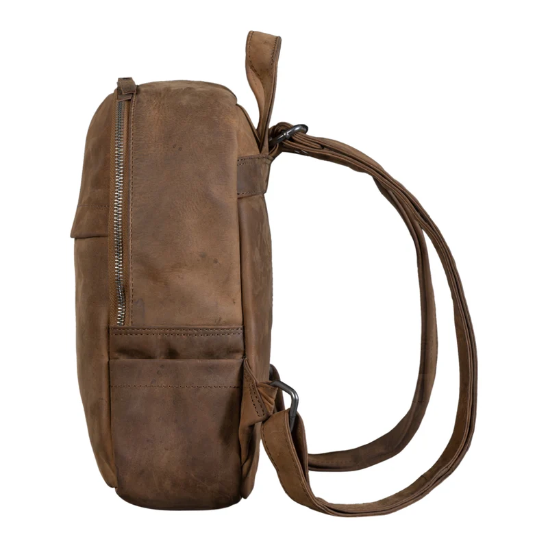 "Ajanita" Damen Leder Rucksack Klein