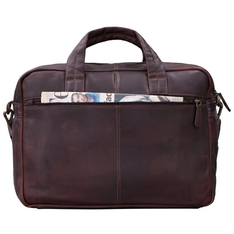 B-WARE "Sanchez" Große Leder Tasche Vintage