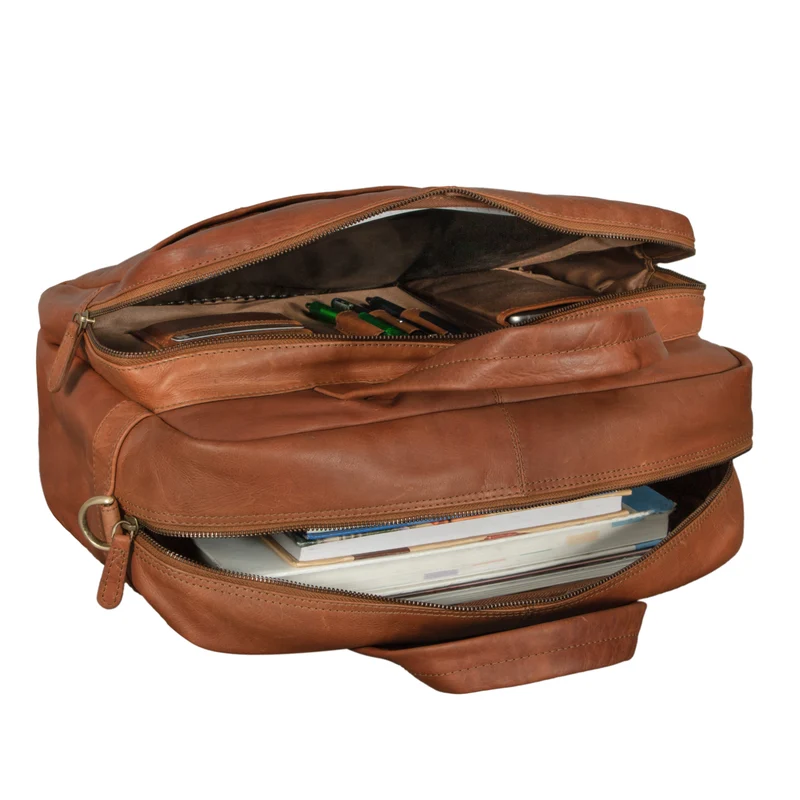 B-WARE "Sanchez" Große Leder Tasche Vintage