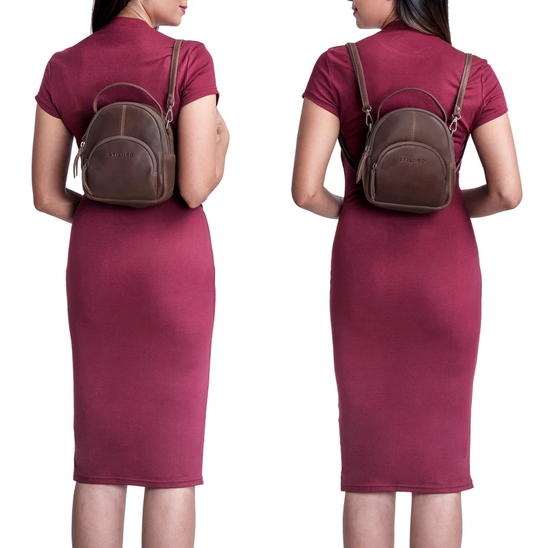 "Polina" Frauen Mini Daypack Leder
