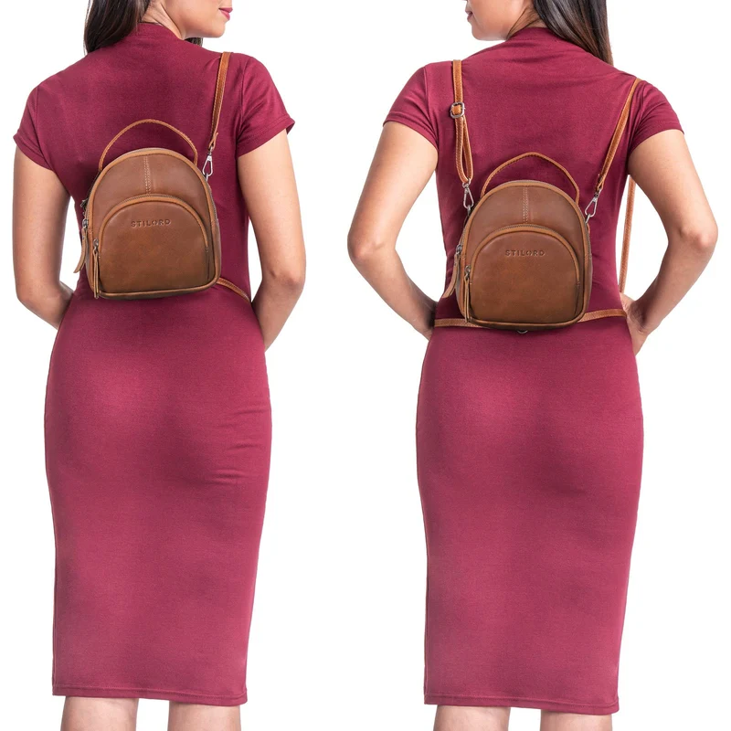 "Polina" Frauen Mini Daypack Leder