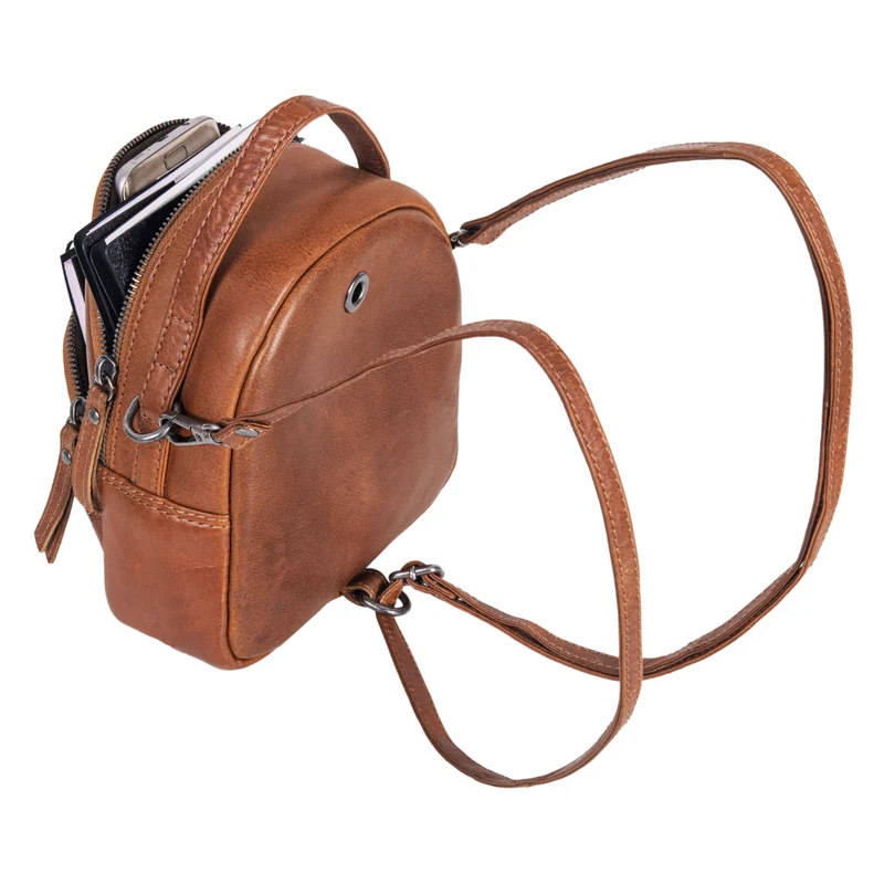 "Polina" Frauen Mini Daypack Leder