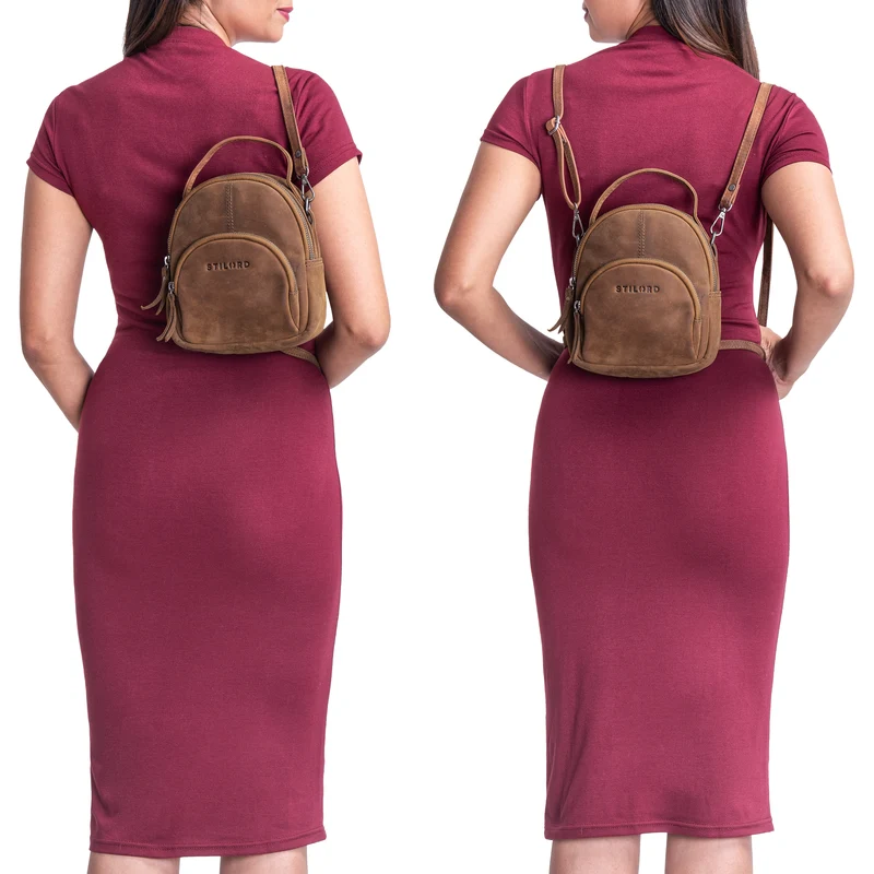 "Polina" Frauen Mini Daypack Leder