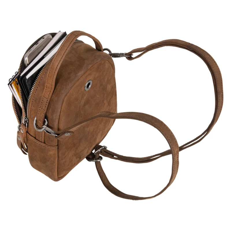 "Polina" Frauen Mini Daypack Leder