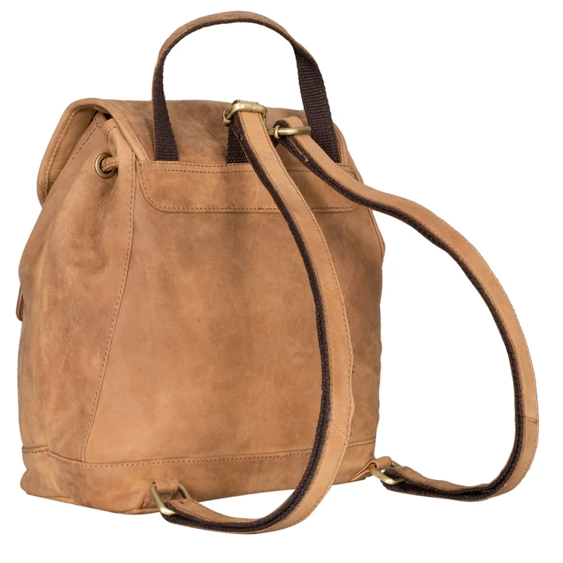 B-WARE "Allison" Rucksack Damen Modern Leder