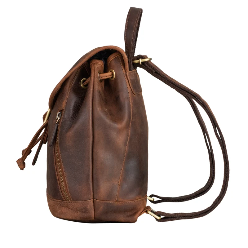 B-WARE "Allison" Rucksack Damen Modern Leder