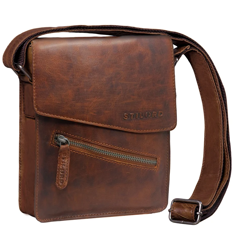 B-WARE "Steve" Kleine Herren Tasche Leder