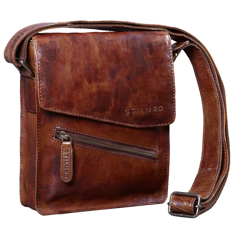 B-WARE "Steve" Kleine Herren Tasche Leder