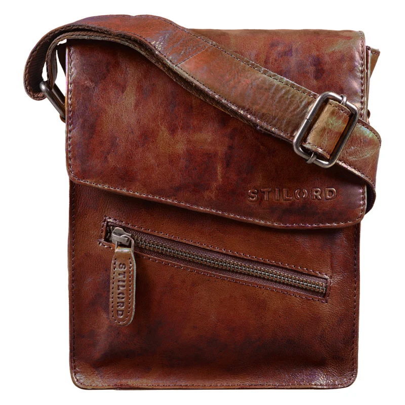 B-WARE "Steve" Kleine Herren Tasche Leder