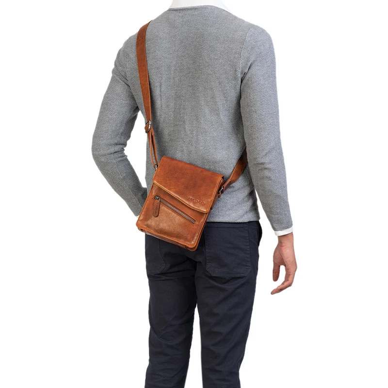 B-WARE "Steve" Kleine Herren Tasche Leder