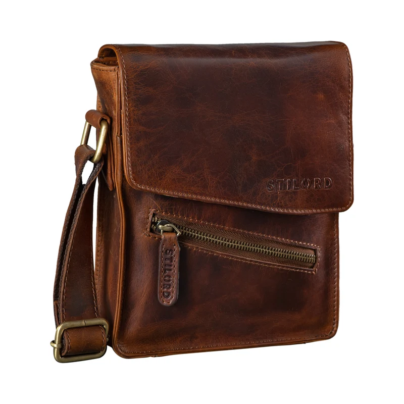B-WARE "Steve" Kleine Herren Tasche Leder