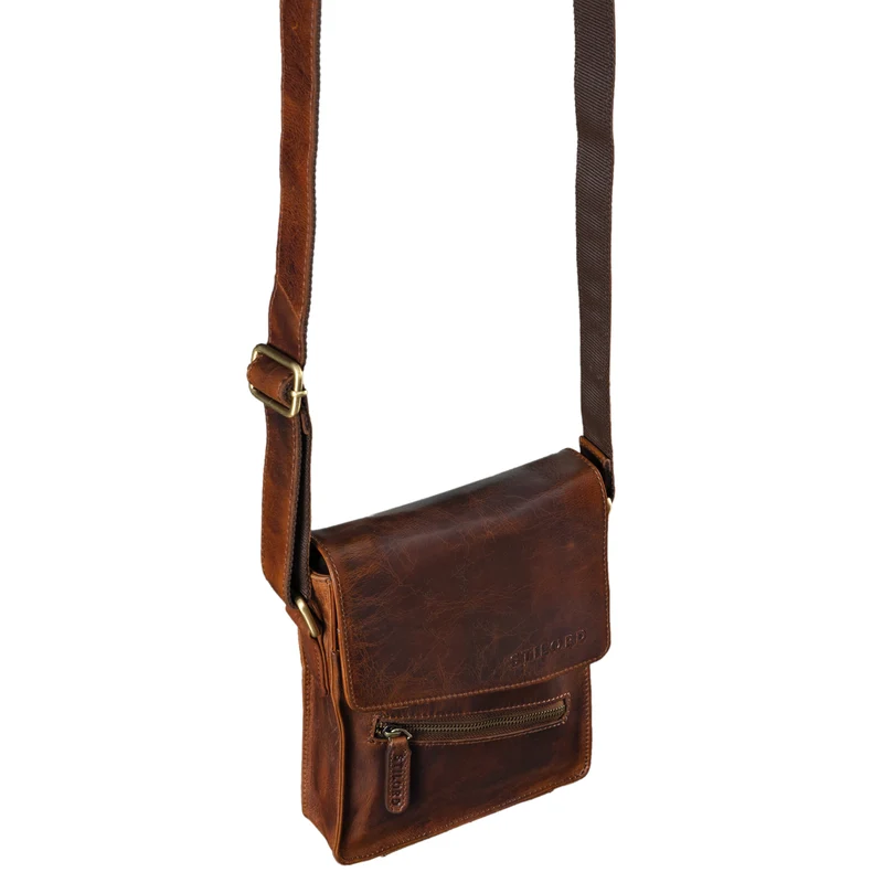 B-WARE "Steve" Kleine Herren Tasche Leder