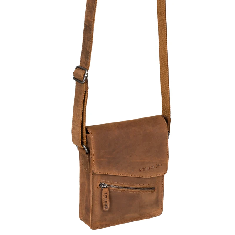 B-WARE "Steve" Kleine Herren Tasche Leder