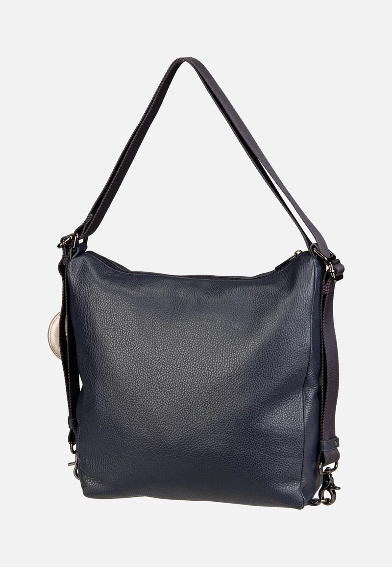 Mellow Leather Hobo FZT72 Dress Blue - Rucksack