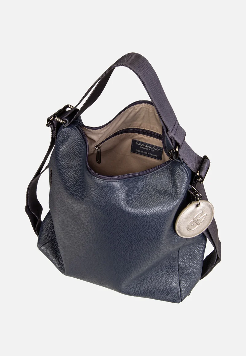 Mellow Leather Hobo FZT72 Dress Blue - Rucksack