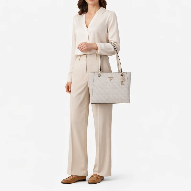 Guess Noelle II Tote - Shopper 35 cm (bone logo)