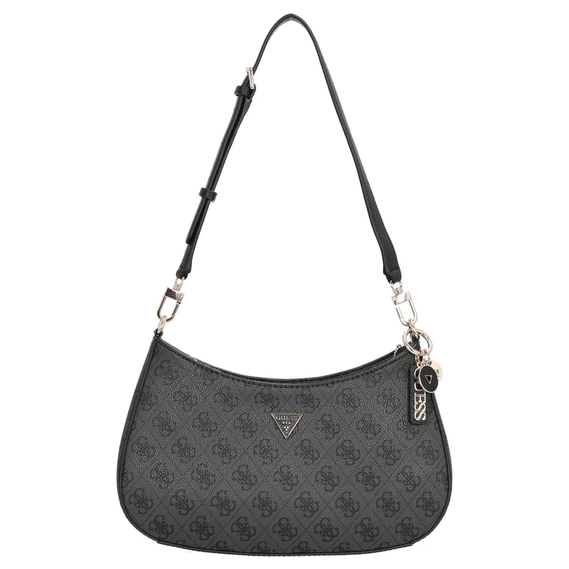 Guess Noelle II Top Zip - Schultertasche 28 cm (coal logo)