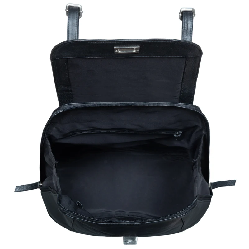 B-WARE "Victoria II" Lederrucksack Damen Vintage