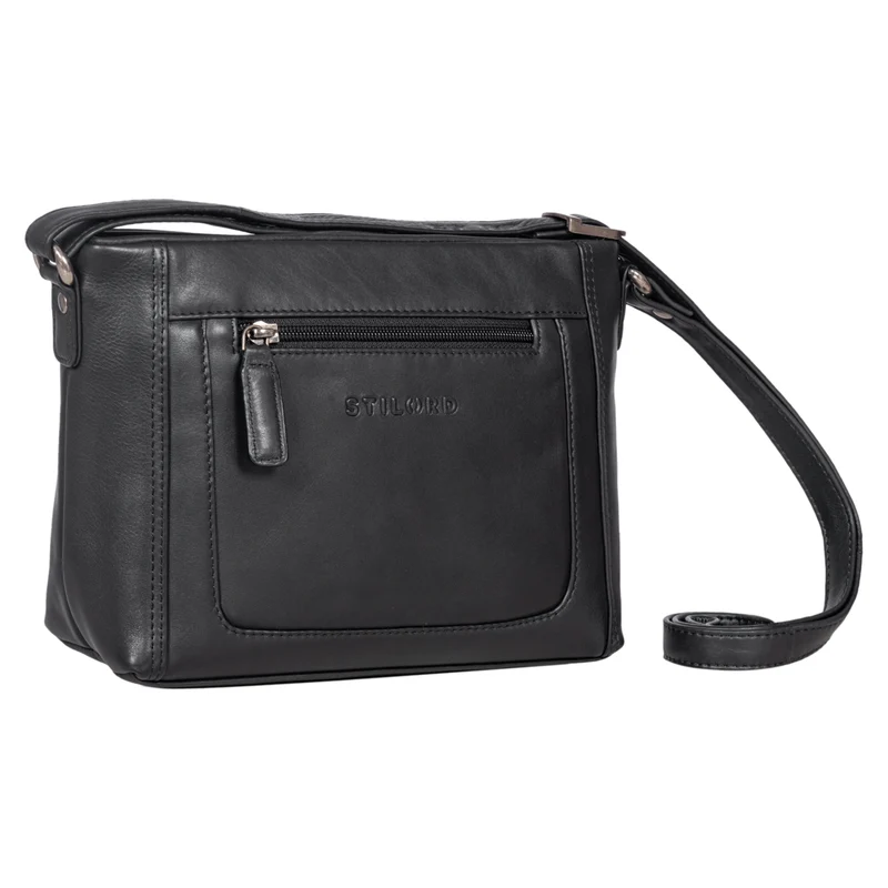 "Julina" Damen Handtasche zum Umhängen Echtleder mittelgroß