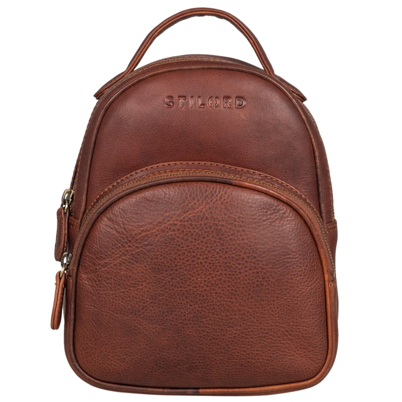 "Seda" Lederrucksack Damen klein