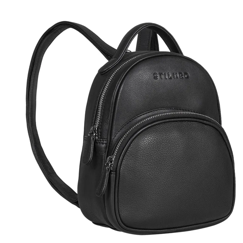 "Seda" Lederrucksack Damen klein