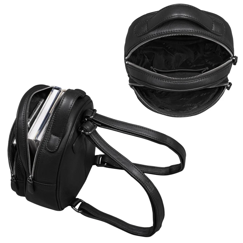 "Seda" Lederrucksack Damen klein