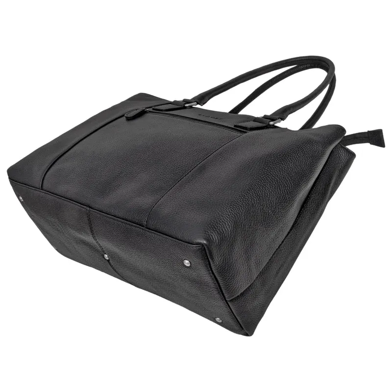 "Marika" Shopper Damen Groß Echtleder mit Laptopfach 15,6 Zoll