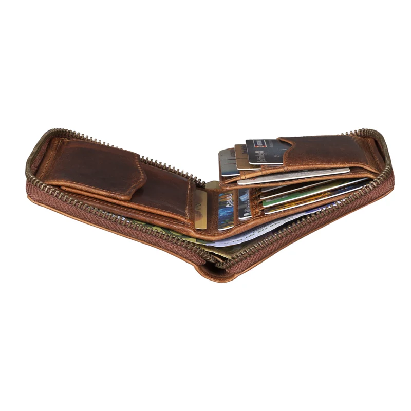B-WARE "Giannis" Mini Leder Portemonnaie Herren RFID
