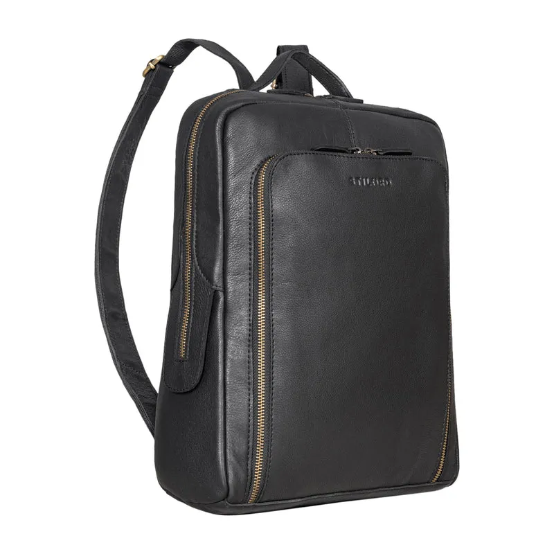 "Daniele" Business Rucksack Leder für 13 - 14 Zoll Laptop Herren Damen