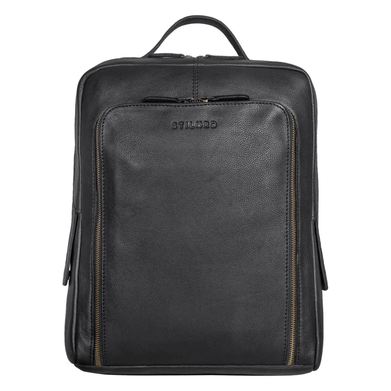"Daniele" Business Rucksack Leder für 13 - 14 Zoll Laptop Herren Damen
