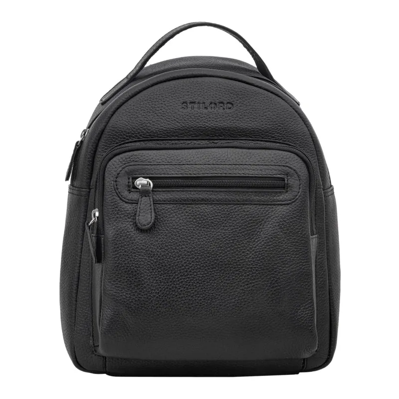 "Kima" Kleiner Rucksack Damen Vintage Leder