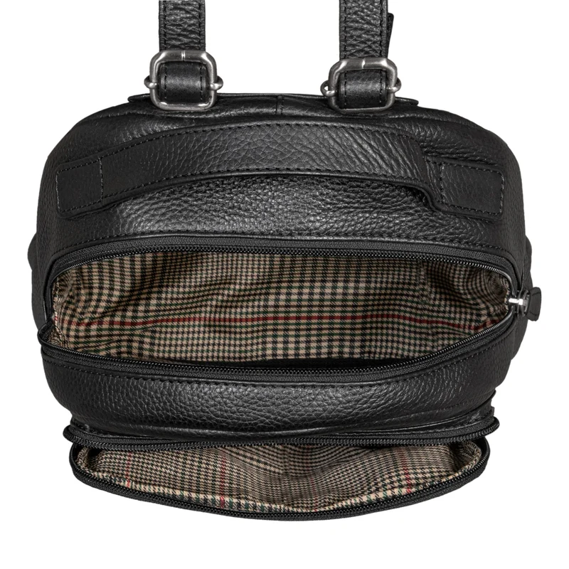 "Kima" Kleiner Rucksack Damen Vintage Leder