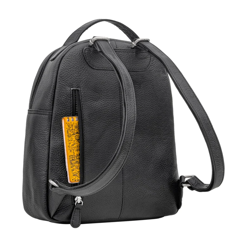 "Kima" Kleiner Rucksack Damen Vintage Leder