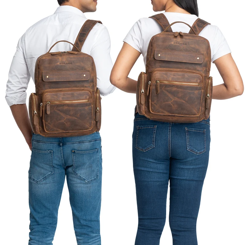 "Edison" Moderner Studenten-Rucksack mit Laptop-Fach 13,5 Zoll