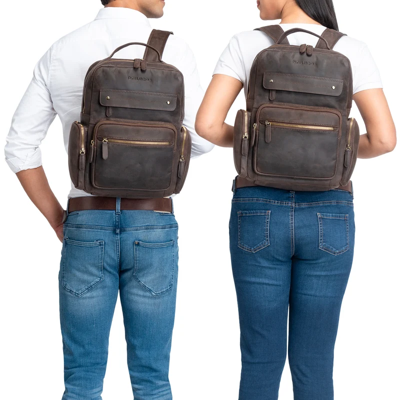 "Edison" Moderner Studenten-Rucksack mit Laptop-Fach 13,5 Zoll