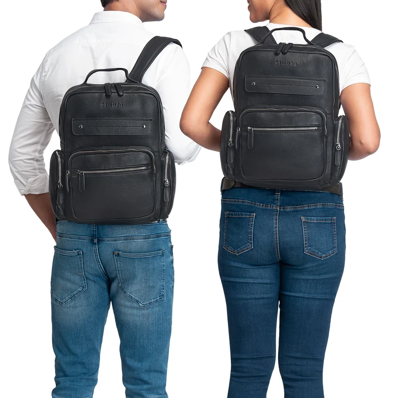 "Edison" Moderner Studenten-Rucksack mit Laptop-Fach 13,5 Zoll