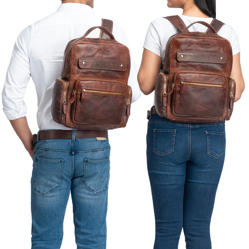 "Edison" Moderner Studenten-Rucksack mit Laptop-Fach 13,5 Zoll