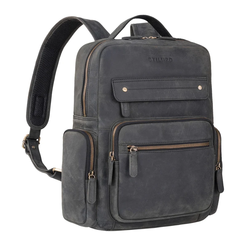 "Edison" Moderner Studenten-Rucksack mit Laptop-Fach 13,5 Zoll