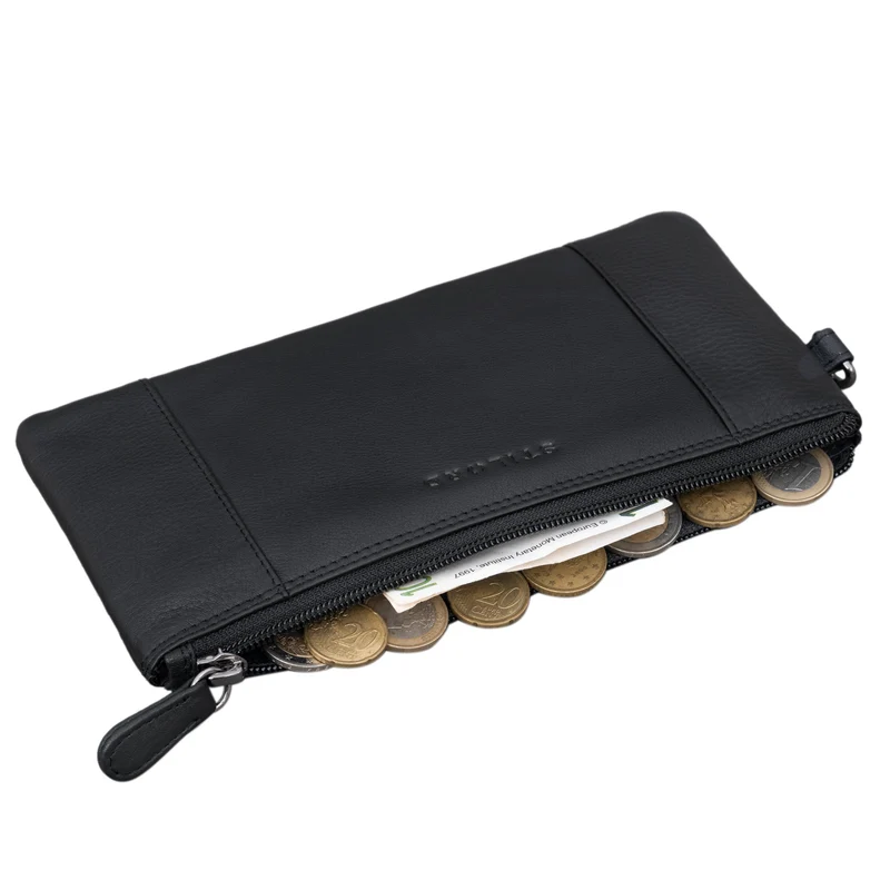 "Grecia" Clutch Leder Vintage RFID Schutz