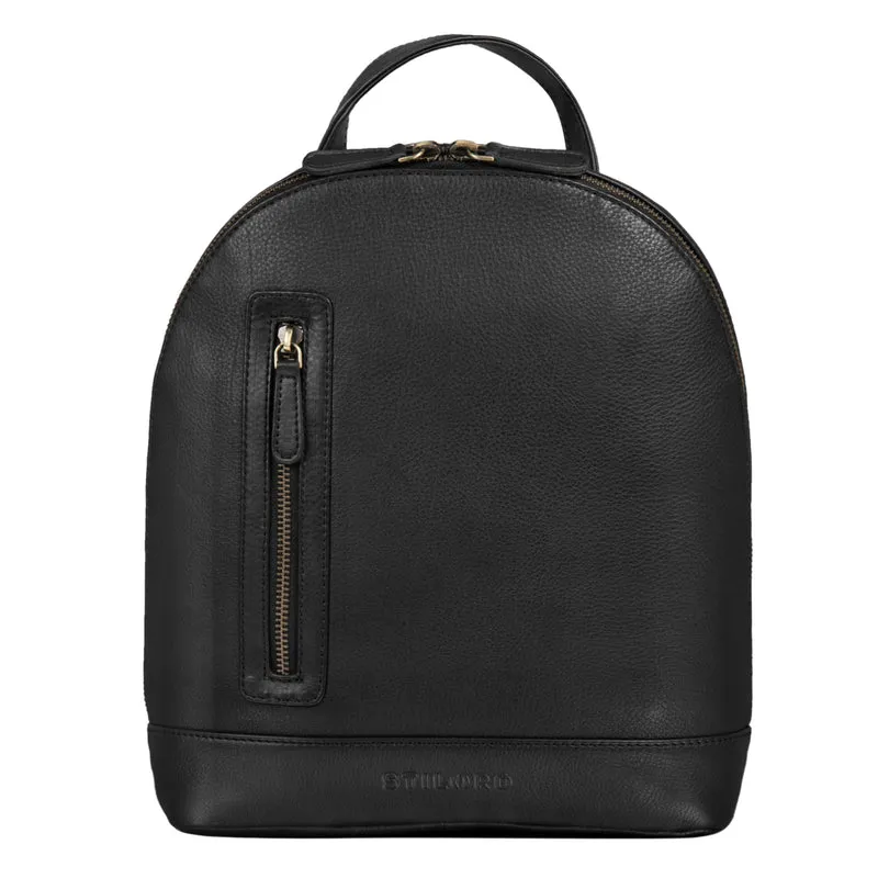 B-WARE "Reed" Lederrucksack Damen Klein