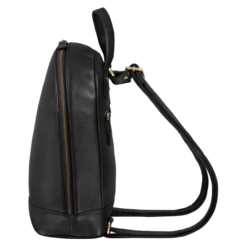B-WARE "Reed" Lederrucksack Damen Klein