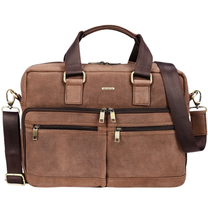 B-WARE "Vito" Vintage Businesstasche Leder Herren Damen