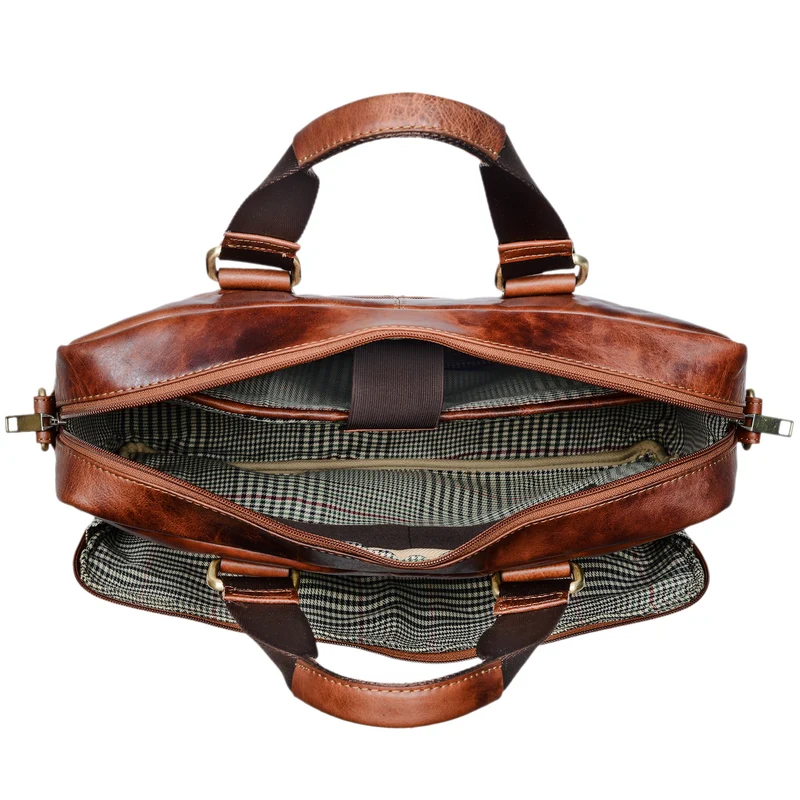 B-WARE "Vito" Vintage Businesstasche Leder Herren Damen
