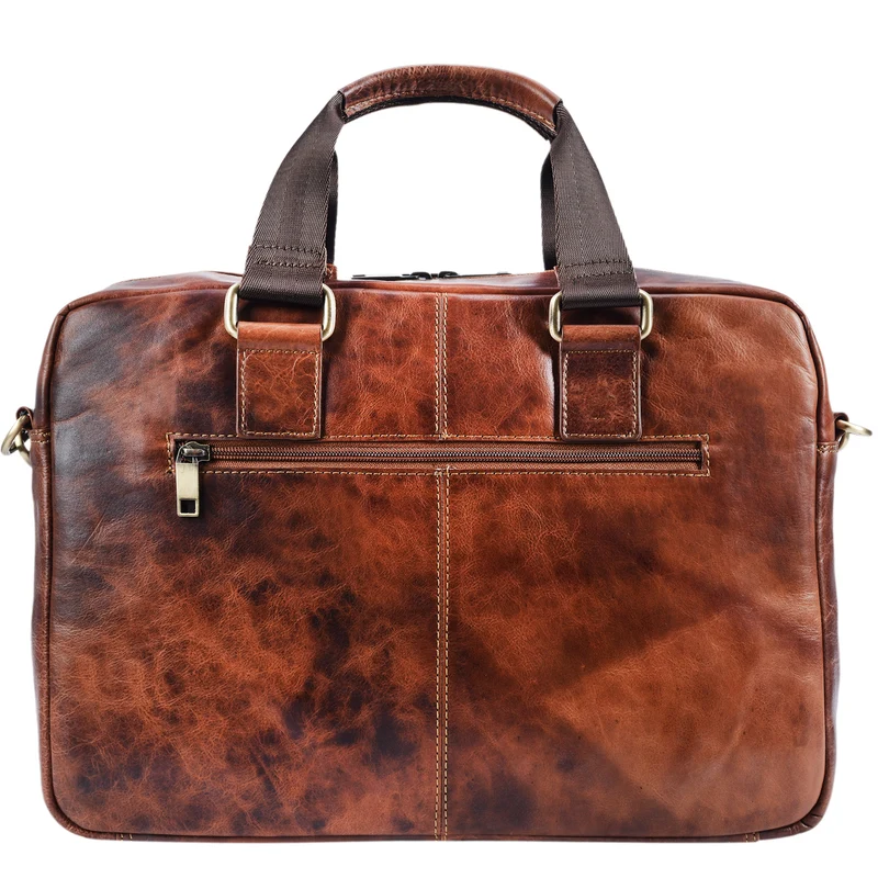 B-WARE "Vito" Vintage Businesstasche Leder Herren Damen