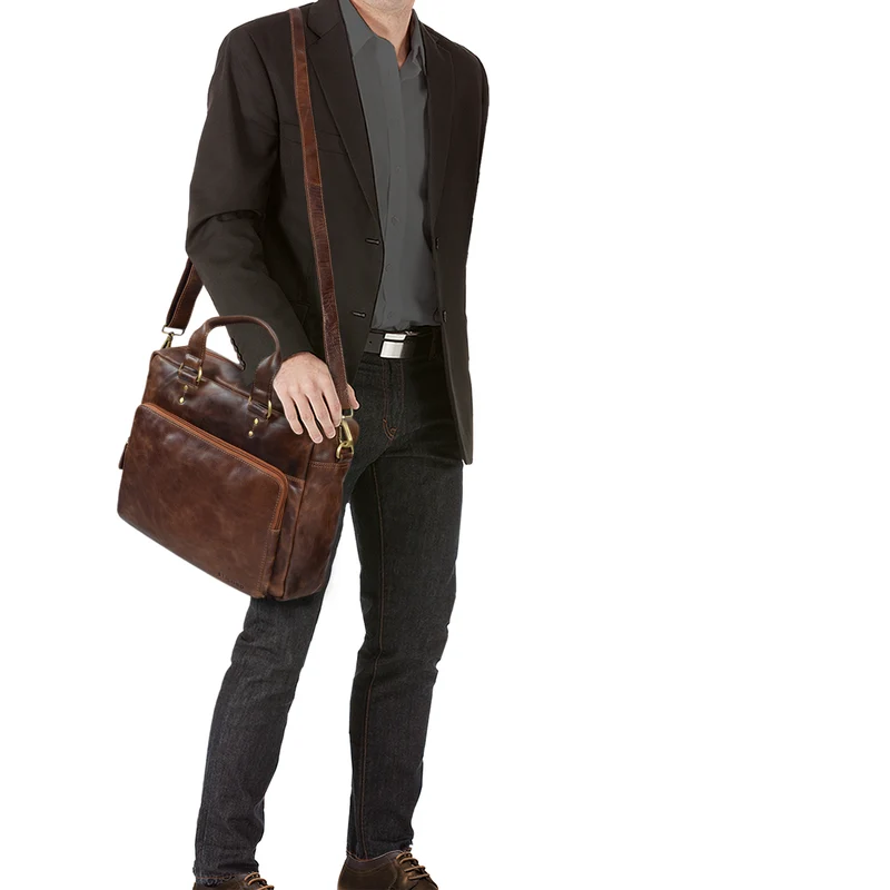 B-WARE "Jack" Ledertasche Aktentasche Herren